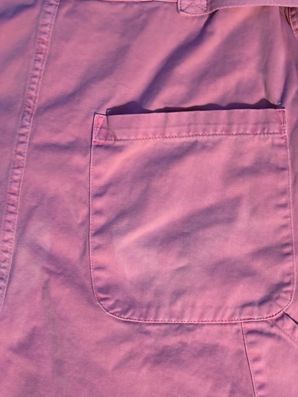 PISTOLA Grover Jumpsuit Flamingo Pink Utility Cotton Size Medium - Picture 11 of 14